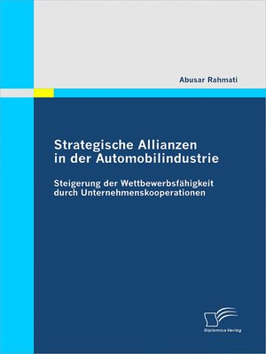 cover image of Strategische Allianzen in der Automobilindustrie